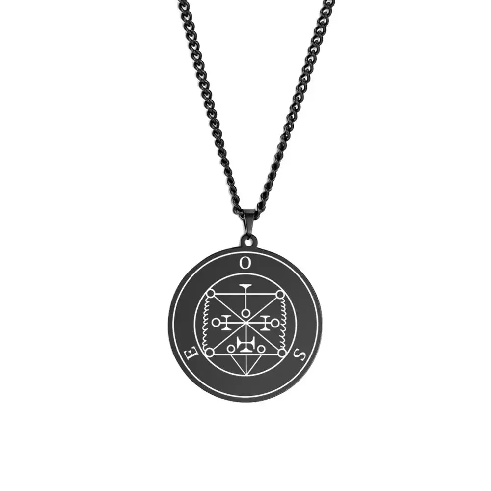 7 arcangeli sigil fascino collane pentacolo magico amuleto portafortuna  fortuna fascino protezione soprannaturale talismano collana