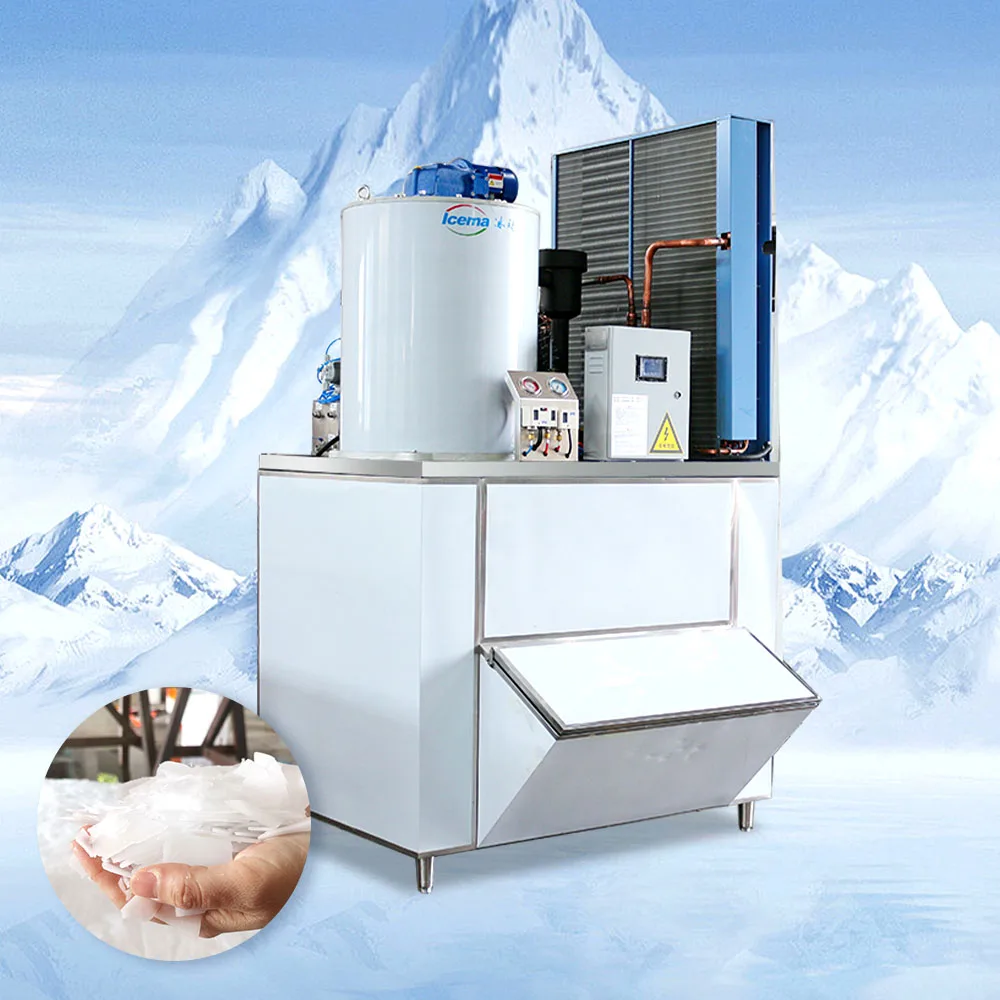 Chip Ice Maker, Ice Powder Maker, Ice Scraping Machine Flake Ice Machine