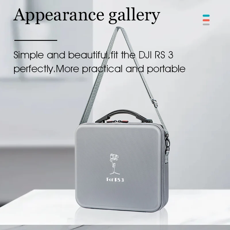 Startrc Cross Body Storage Carrying Bag For Dji Rs 3 Rs3 Ronin Handheld