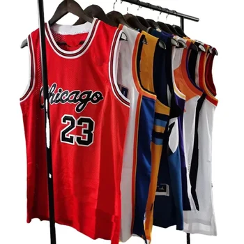 2025 NB.Aing Basketball Jersey High Quality Custom Design with 30 Teams Embroidery Breathable Feature Wholesale NBAA Jerseys