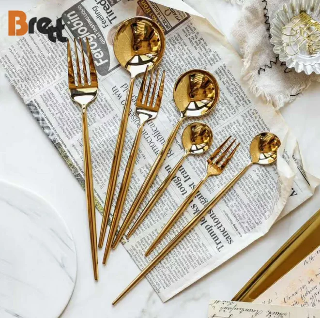 Long Handle Dinner Fork by Tableware Brands Elegant Cutlery Set for Business Gifts