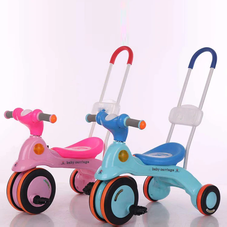 Cute Pink Mini Tricycle Electric Toy Car 12v for Kids