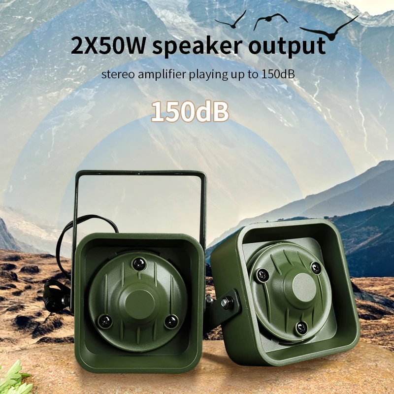 Hot Selling Multi Sound Waterproof Bird Device with Different Sounds MP3 Bird Caller with Remote Control for Hunting