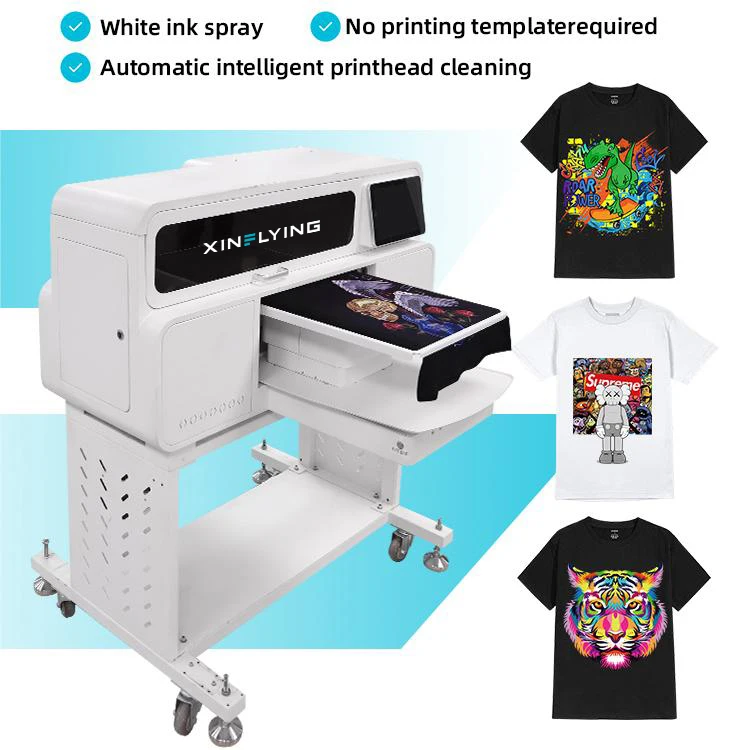 サポートサンプルプリント9色印刷DTGインクジェットプリンターセット