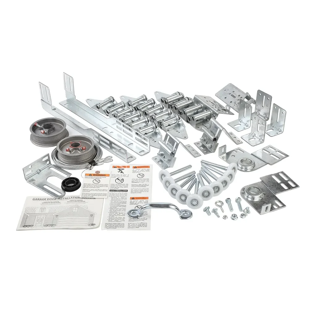 Sectional Warehouse Door Hardware Parts Kit Roller Garage Gate Accessories Complete Set Garage Door Hardware