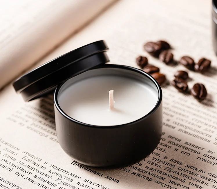 Многофункциональный домашний декор, Высококачественная подарочная коробка, свечи для ароматерапии с соевым воском, белым чаем, Имбирем