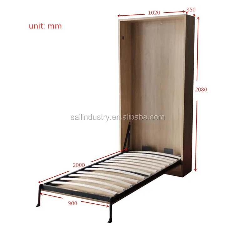 Custom Made Space Saving Wooden Folding Murphy Bed Buy Murphy Bed