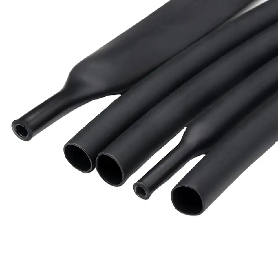 FKM High 200 temperature oil resistant fluorine rubber engine application sleeve heat shrink tube