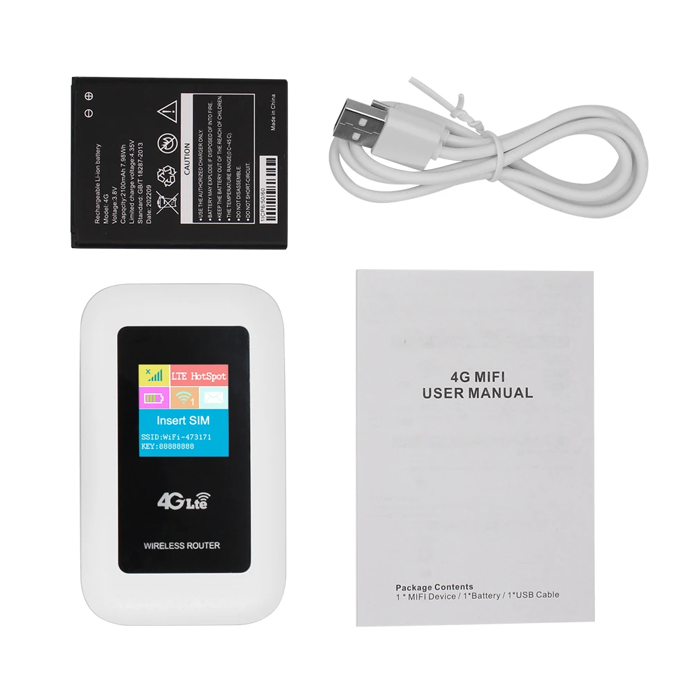 G4 4G USB Mobile WiFi Router Portable 150Mbps Hospot for 8-10 Users Wireless Firewall and 2.4G Frequency for Enterprise Use