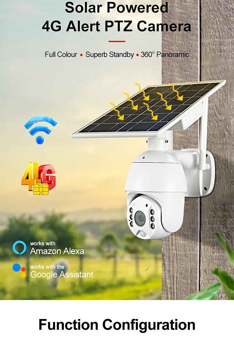 S10 4mp 2mp 4g Smart Ptz Ubox Outdoor Wireless Camera System Security