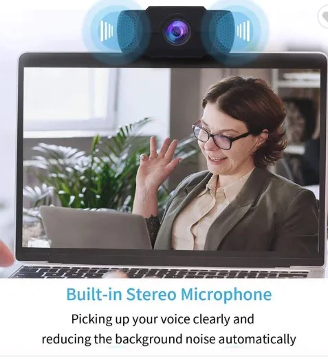 Full HD 1080P Бесплатный драйвер с микрофоном для онлайн-обучения ноутбука ПК веб-камеры