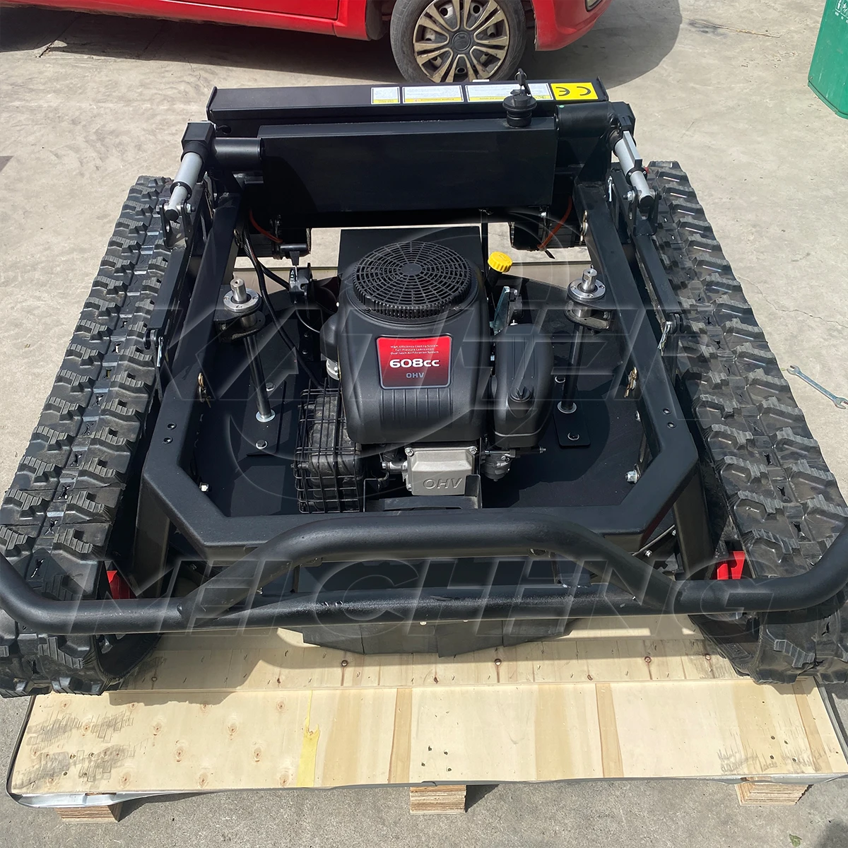 Professional 190cc Petrol Engine 4 Stroke 900mm Remote Control Robot Lawn Mower for DIY Agriculture Orchard & Slopes