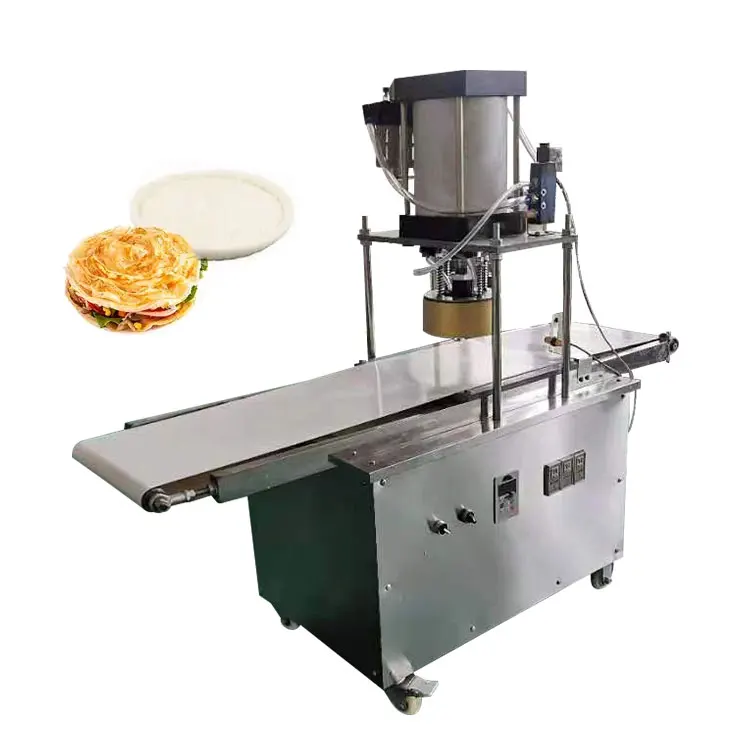 Factory Direct Sales Automatic Mini Pizza Making Machine Maker Oven Dominos Pressing Pastry Pres Manual Dough Pour