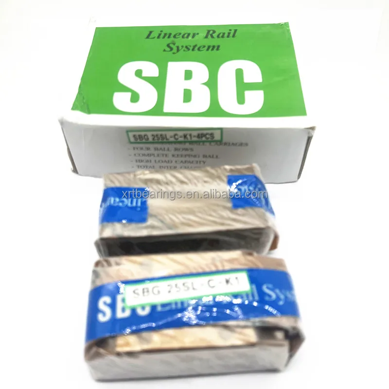 Original Korea Sbc Linear Guide Block Rail Sbg25sll Sbg25sllk1 Sbg
