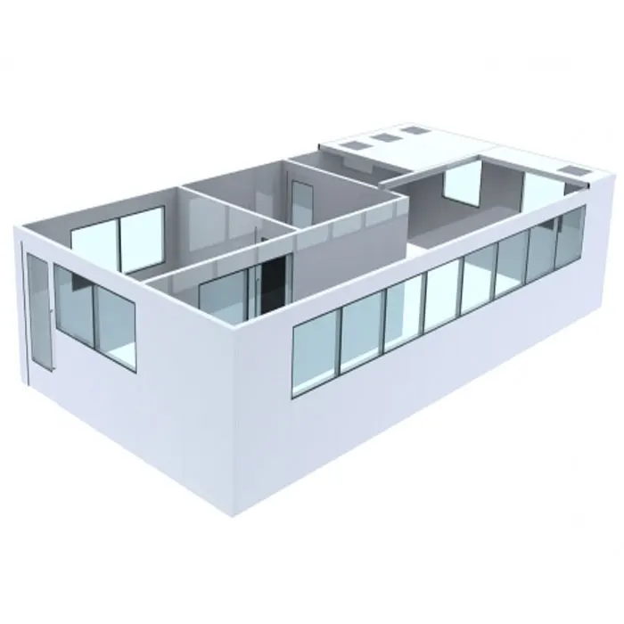 50 square meters Modular Clean room with Gowning room