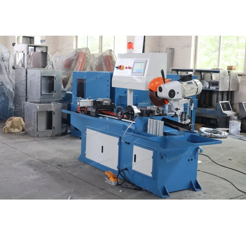 MC425 CNC Automatic Pipe Cutting Machine Steel Cnc Electric  Metal  Circular Saw Stainless Steels Tube Cutting Machine