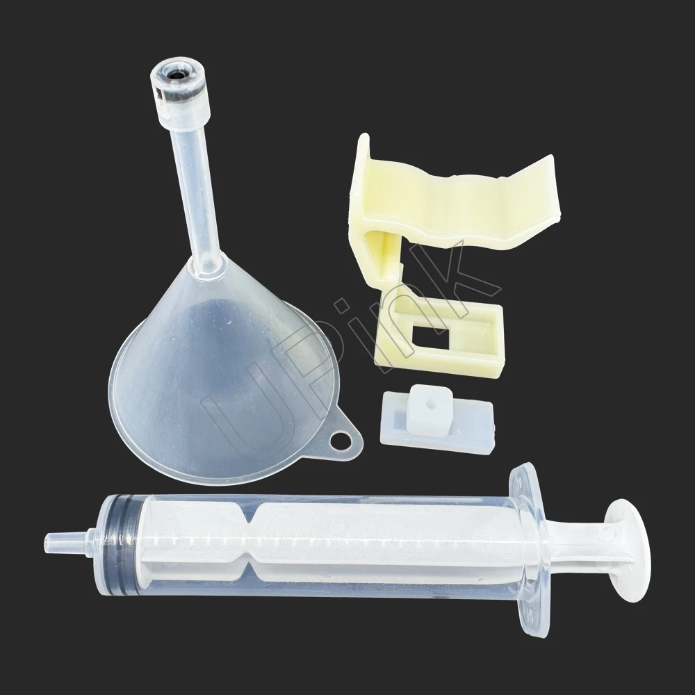 Printer Head Cleaning Kit Refill Tool Funnel for HP No. 80 81 83 90 705 Print Head