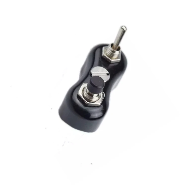 Двухкнопочный выключатель на руль мотоцикла алюминиевая осветительная панель с ЧПУ для квадроциклов и