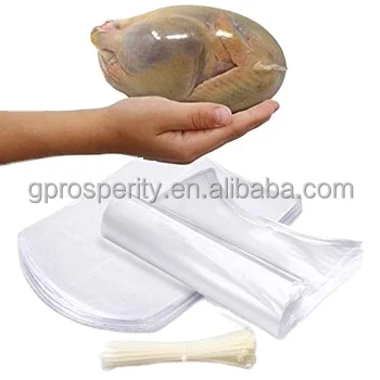 Good Selling Products Hot Water Shrink Chicken Packing Pouch Poultry Packaging Plastic Heat Shrink Bags
