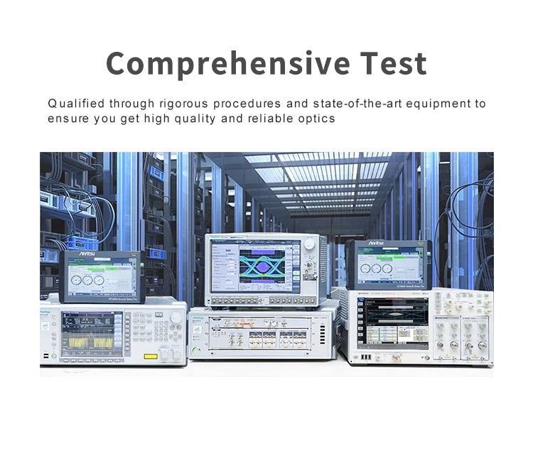 QDD-400G-DR4 Transceiver   SMF 500M 400g qsfp-dd 1310nm optical connector module MPO/MTP for Finisar