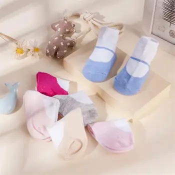 Socksmate Cheap stock newborn socks for baby 0 to 12 months toddler anti slip dress sweet baby white shoes socks drop shipping