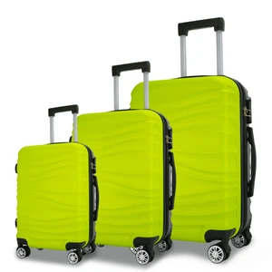 Wholesale Quality Unisex ABS Spinner Luggage Set Portable Carry Outdoor Suitcase with Good Quality Factory Cheap Price