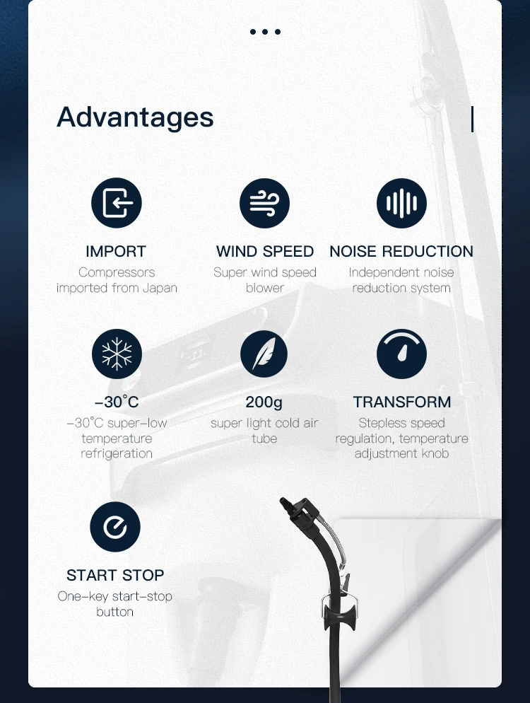 Cooling System Machine for Laser Treatment with Air Cooling Service Provided 1