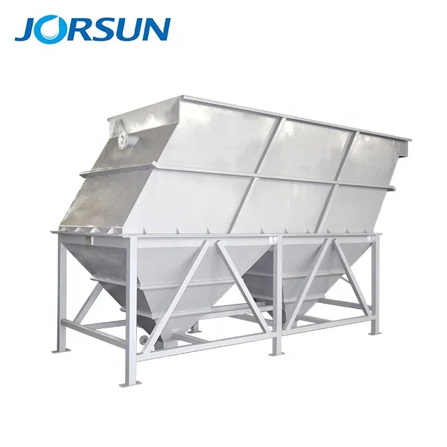 Rectangular Coagulation  Lamella Clarifier  in  Wastewater Treatment