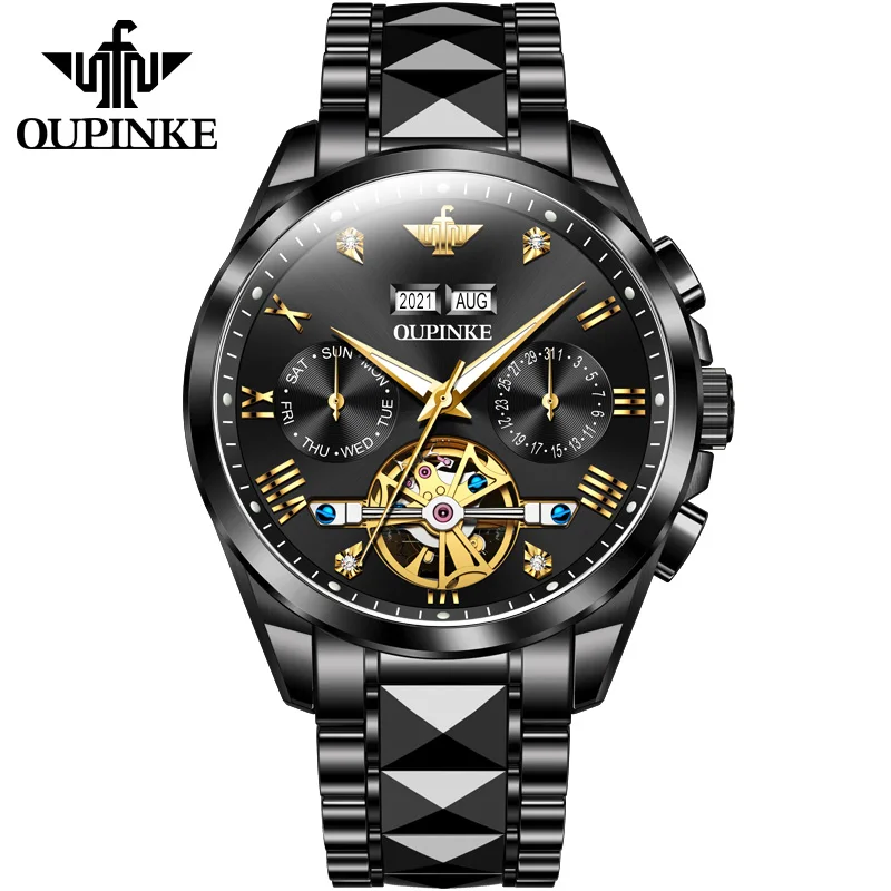 OUPINKE 3186 Men's Wristwatch - Luxury Sport Watch
