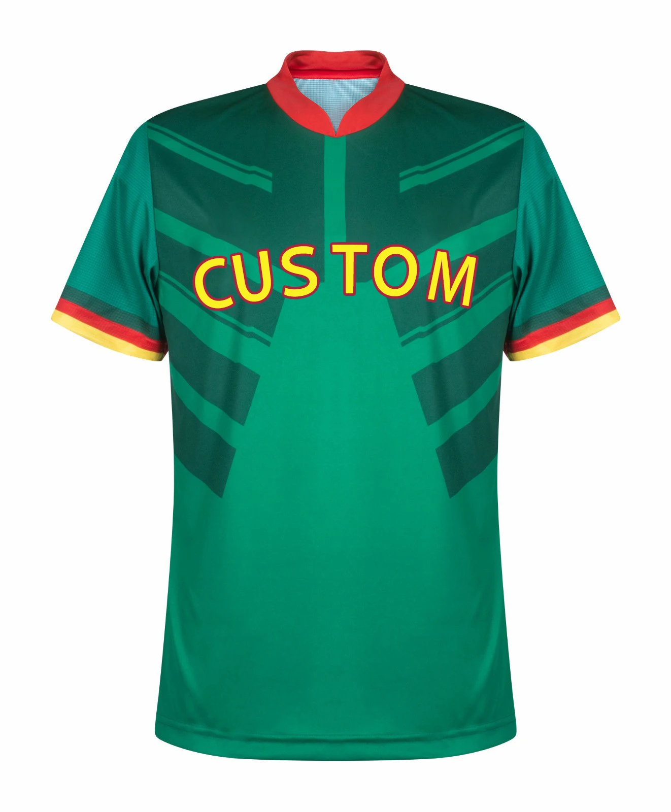 Custom Thai Quality Football Shirt Cameroon National Team Home/away ...