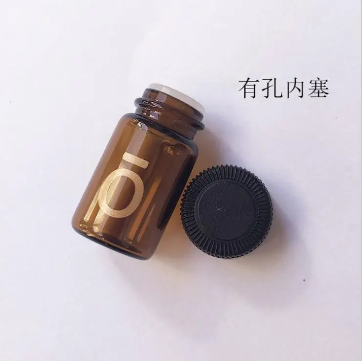 New Design 2ml doterra  Mini Amber Glass  Essential Oil Vial