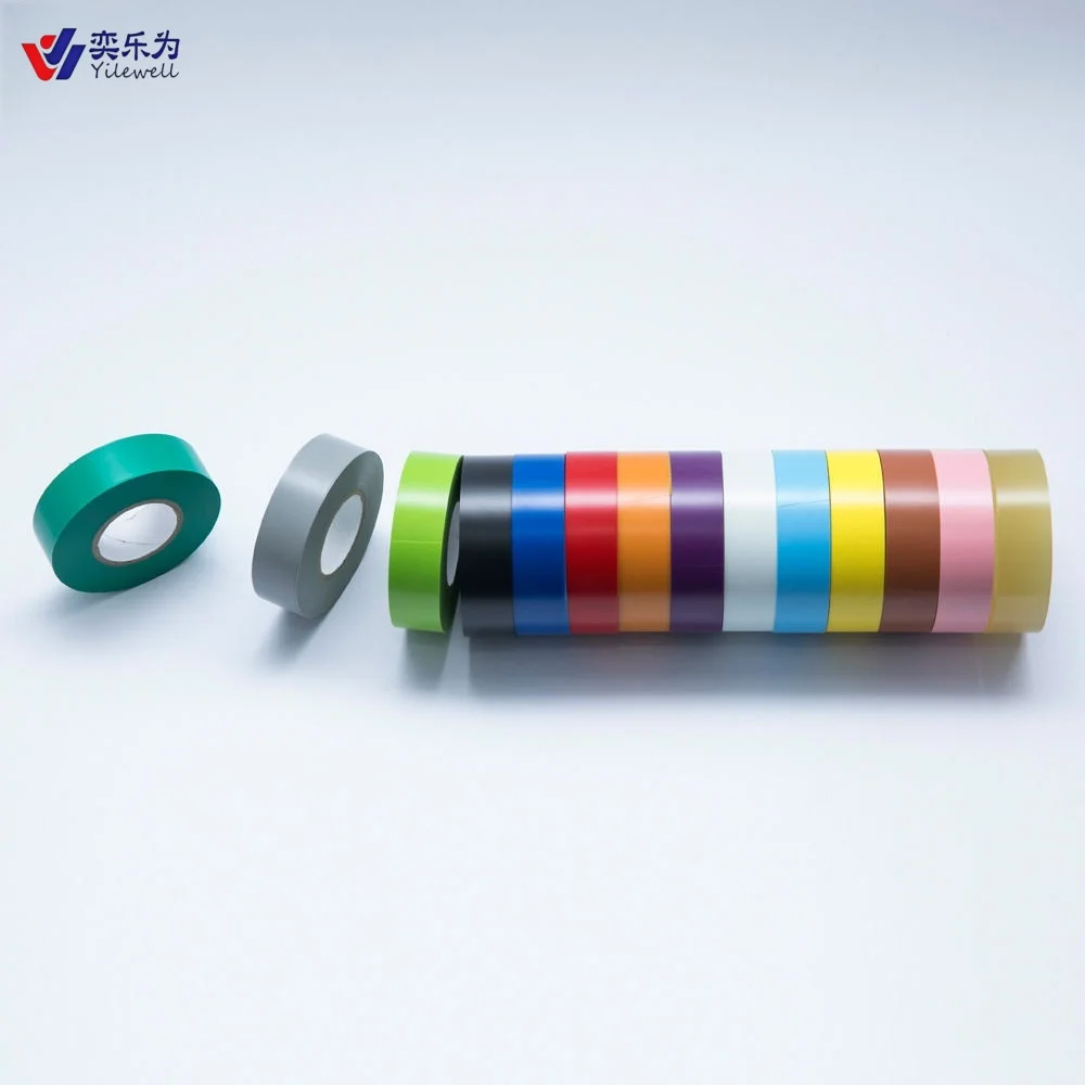 CE Approved One-Sided PVC Electrical Insulation Tape - Acrylic Adhesive, Waterproof, 10mm, Industrial Box Sealing, Black