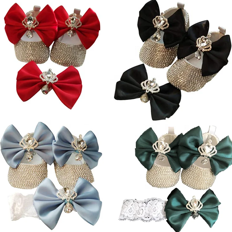 Блестящая кружевная бабочка красивая принцесса мягкая алмазная корона для крещения новорожденных кроватка набор повязок на голову