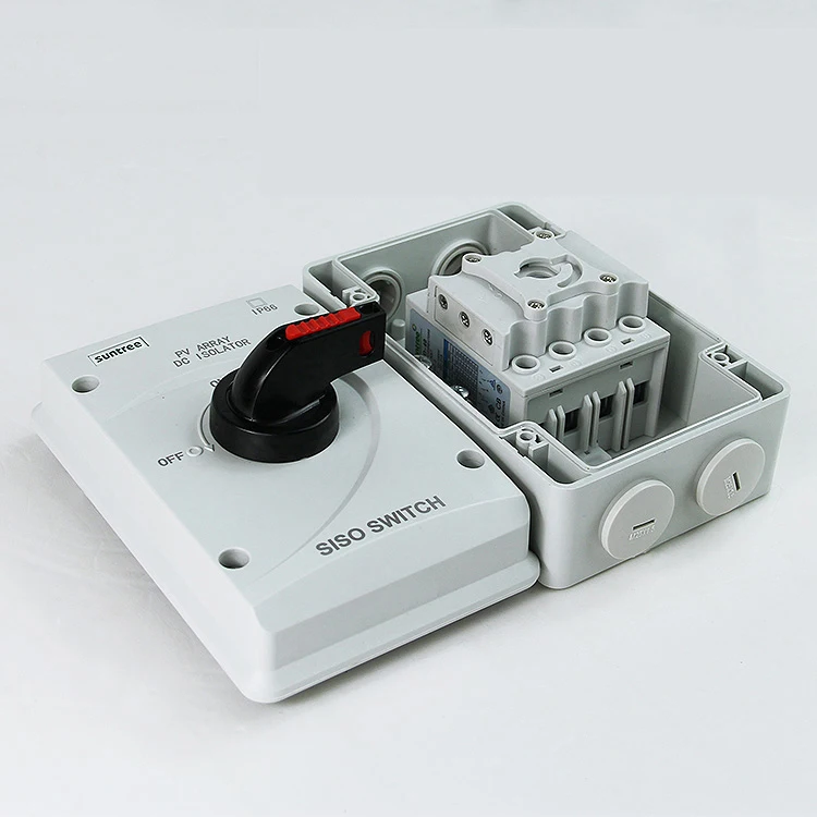 1000VDC Disconnect Switch for Pv System Suntree IP66 Dc Disconnect Switch Waterproof Disconnect Switch