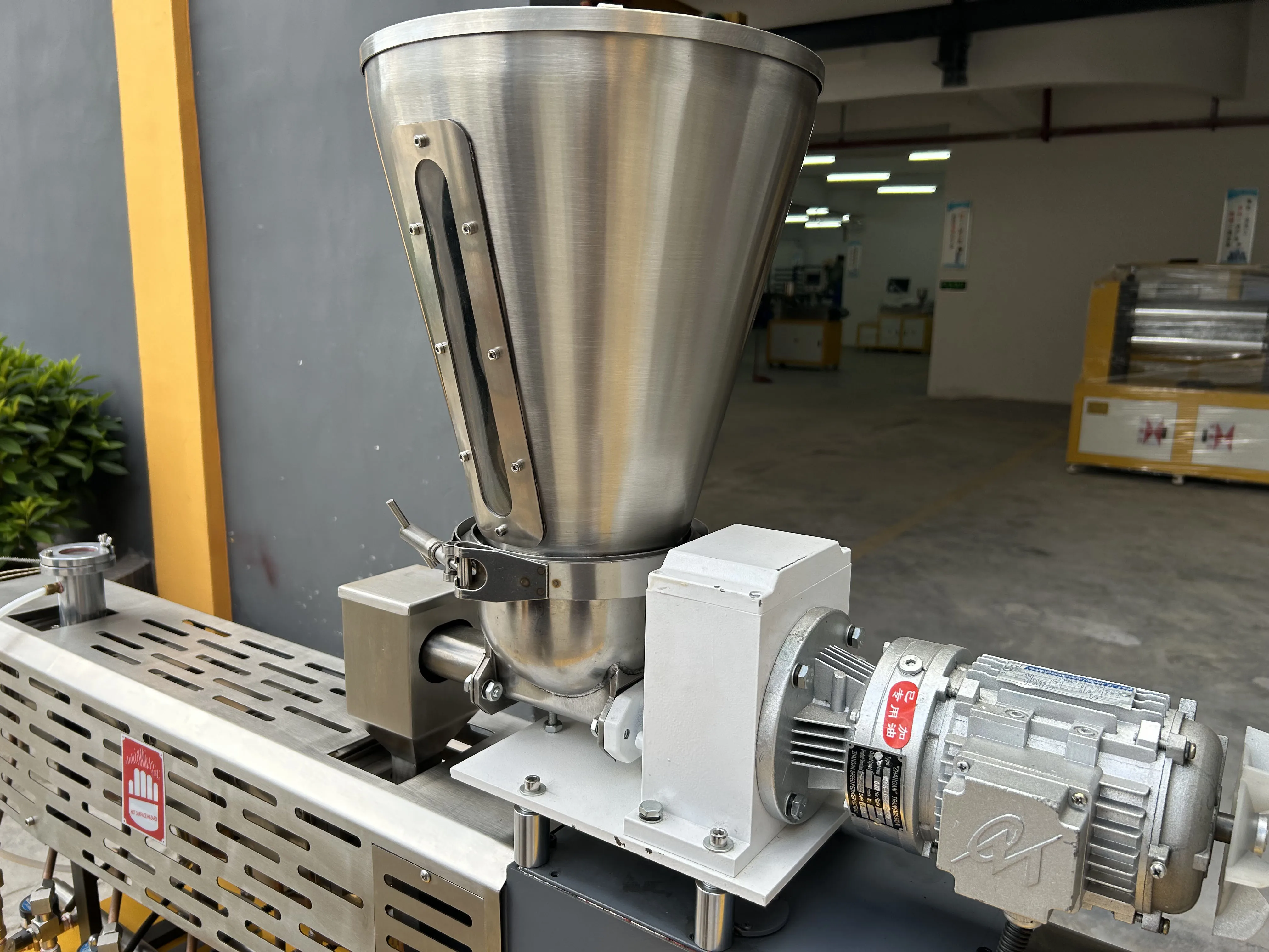 Three Roll Calender Experimental Casting Machine Film Machine Prototype