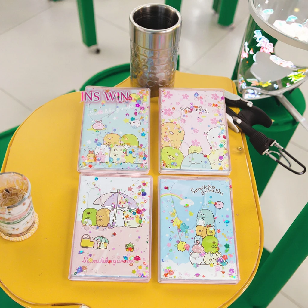 Korean Design PVC Cover Quicksand Notebook 2616