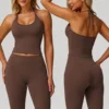 Tank Top-Brown