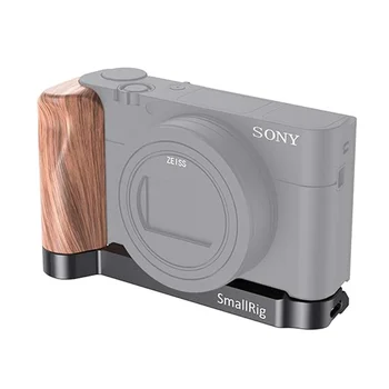 SmallRig L-Shape Bracket Wooden Grip for RX100 III/IV/V (VA) / VI/VII Camera - LCS2467