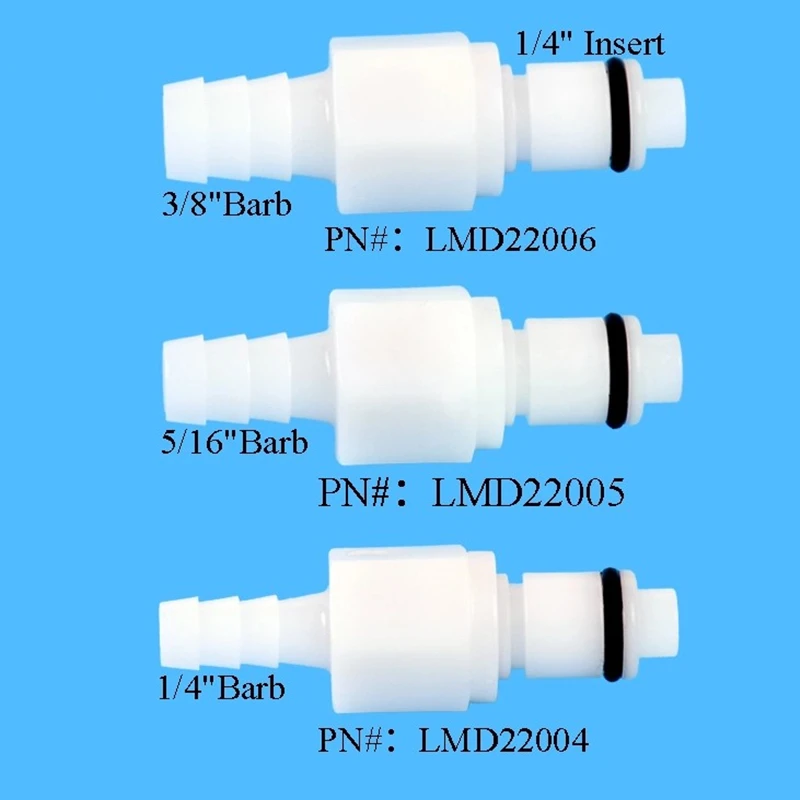 1/8 Flow Cpc Connectors Quick Disconnect Fittings Plastic Pipe Fittings