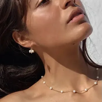 Collana Donna OZ JEWELS Doppia Catena Herringbone E Rope - Placcata Oro 18K, Acciaio Inox, Regolabile, Anallergica - 4