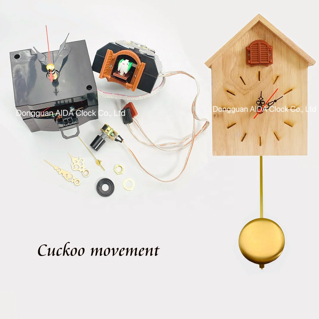 Cuckoo Clock Parts Cuckoo Bird Sound Pendulum Movement Cuckoo Mechanical