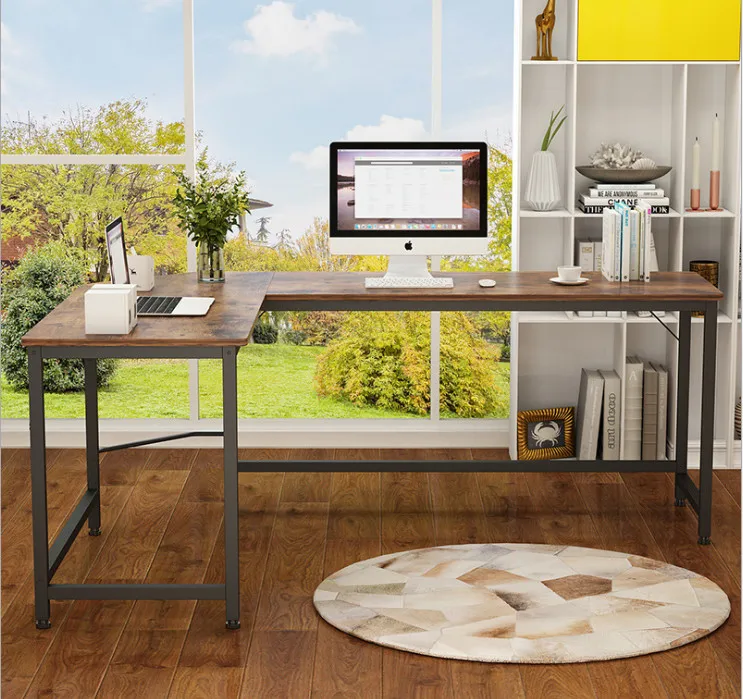 Simple Modern Large Cheap Study Table Height Adjustable Standing Computer Desks