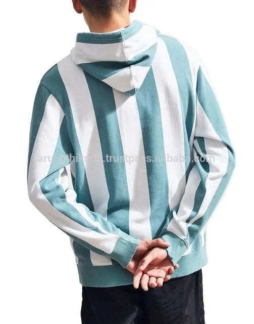 Vertical cheap striped hoodie