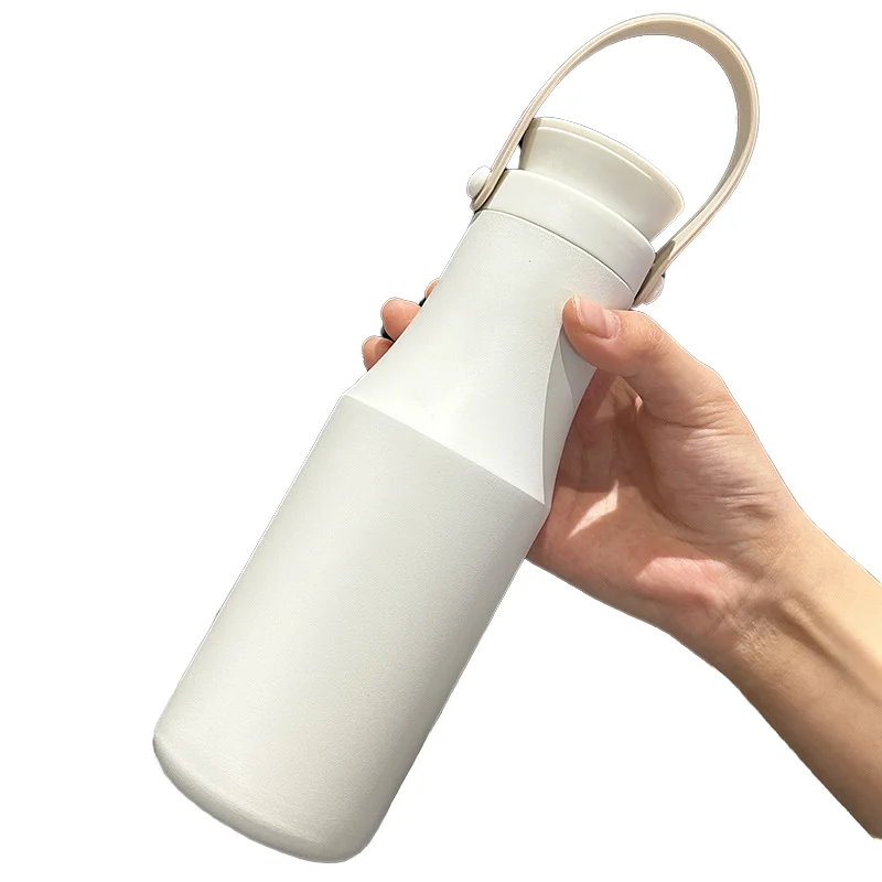 Qilmy 20oz Stainless Steel Water Bottle With Straw Lid - Double Wall Vacuum Insulated, Copper-Enhanced, Leakproof (304 Food Grade) - View #6