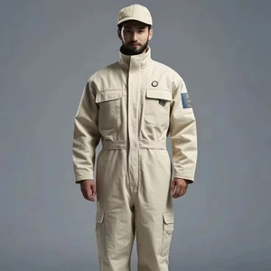 Protection Cotton FR Coverall Customized Design Fire Resistant Safety Coverall Uniform Overall