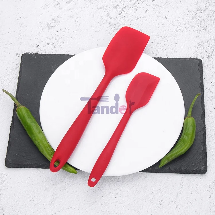 
Оптовая продажа, черный, красный легко чистящий набор кухонных инструментов, 10 шт., набор кухонной силиконовой утвари 