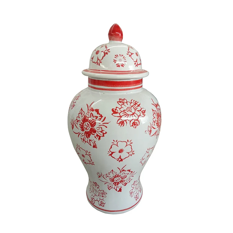 Ceramic ginger jar decoration ceramic vse