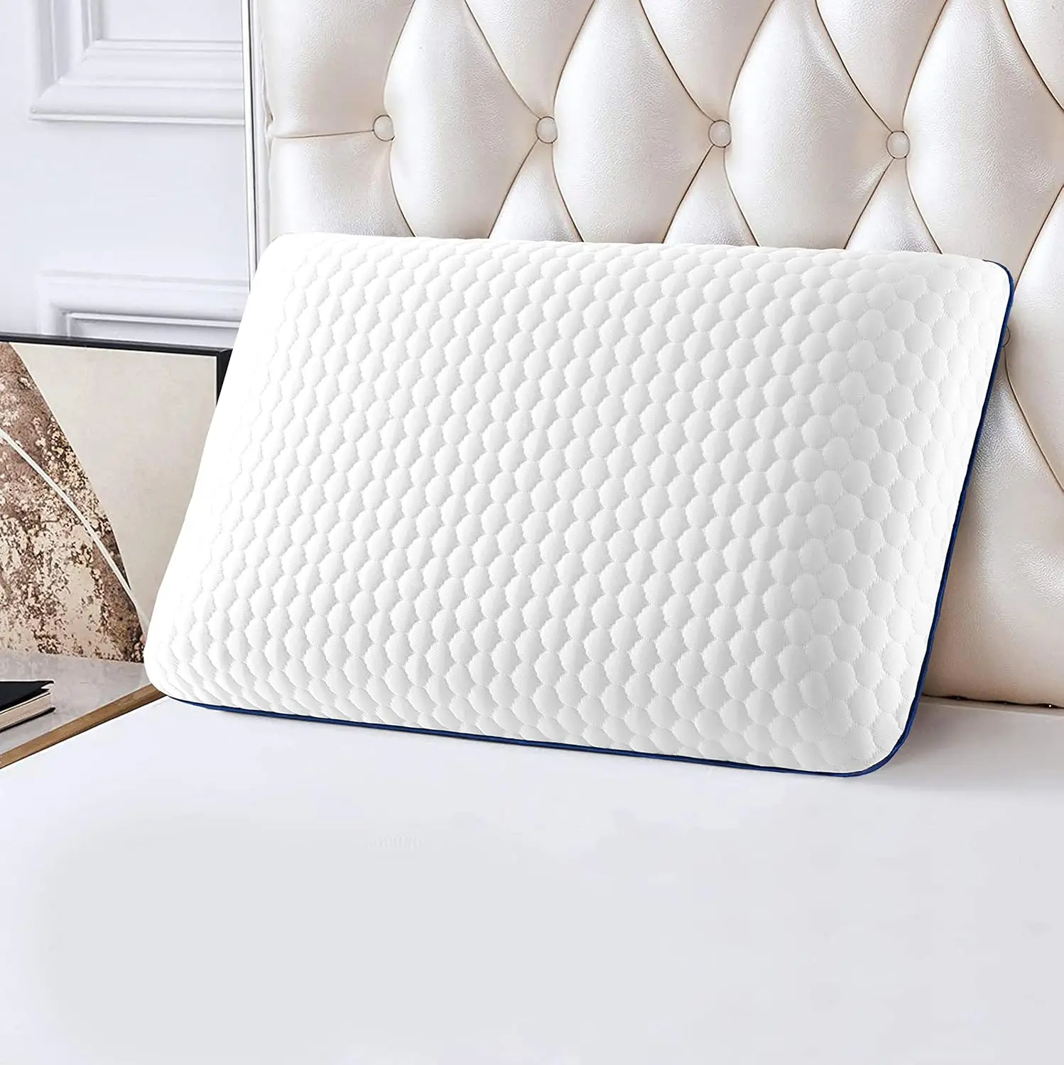 Customized  High Quality Factory Price Cooling Orthopedic Cover Memory Foam Bed Neck Pillow With OEKO Certificate