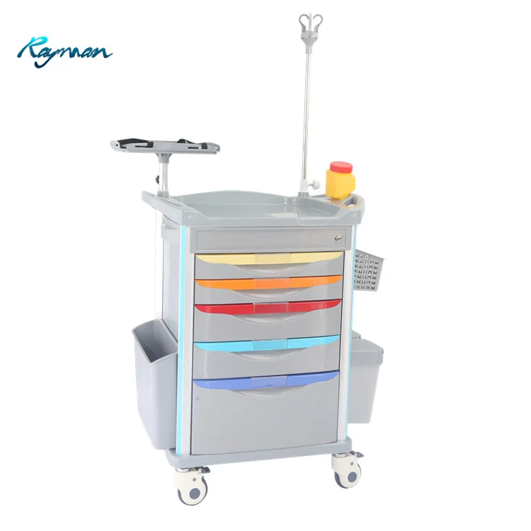 Больничная Тележка из нержавеющей стали медицинская тележка с
