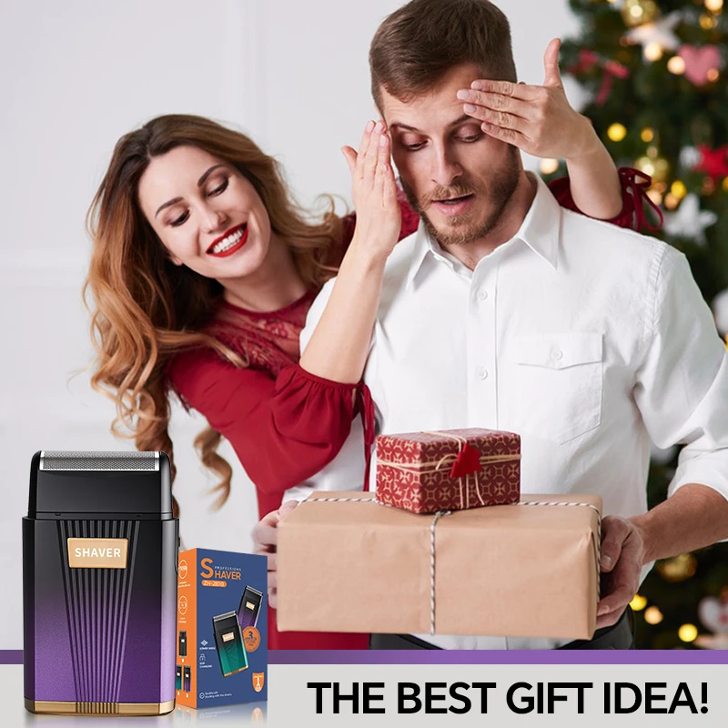 High-Power Reciprocating Single Head Men's Electric Shaver Rechargeable with TYPE-C Charging Port for Household RV Hotel Use manufacture